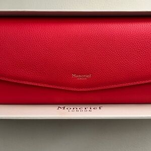 Moncrief London Wallet red new